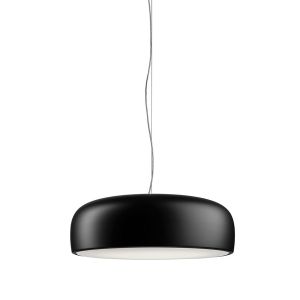 Flos Lampe &agrave; suspension SMITHFIELD S (Noir mat - M&eacute;thacrylate / aluminium)