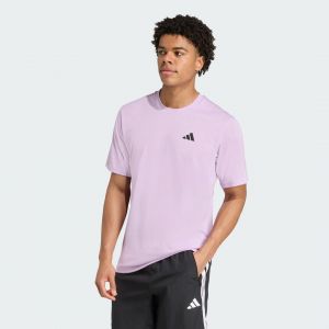 Adidas Homme Train Essentials Feelready Training Tee, Powder Plum/Black, XS