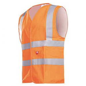 Sioen Gilet HV ignifugé/antistatique L orange