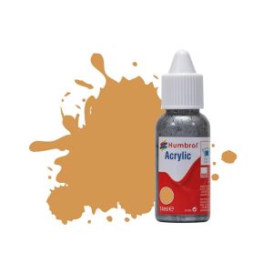 Image de Humbrol Peinture N°63 Sable - Mat : Acrylique : 14 ml