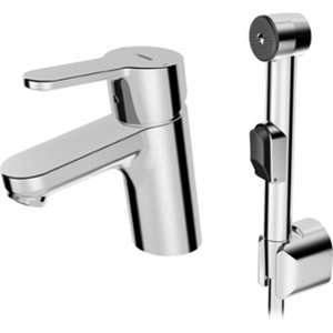 Hansa Mitigeur monocommande de lavabo avec douchette (49462203)