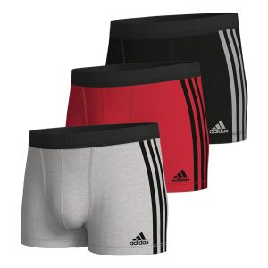 Adidas Lot de 3 boxers Active Flex Coton 3 Stripes