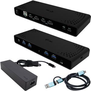 i-tec Universal Dual 4K Display Docking Station + Power Delivery 85W