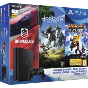 Sony PS4 1To + Horizon + Drive Club + Ratchet