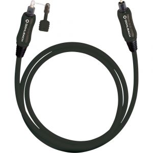 Image de Oehlbach Toslink audio numérique Câble de raccordement [1x Toslink mâle (ODT) - 1x Toslink mâle (ODT)] 1.50 m noir OPTO Star Black