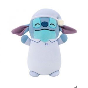 Wtt Hugme Squishmallows Angel 25 cm &ndash; Peluche Stitch Rose Ultra Douce et Moelleuse | Peluche Officielle Hugmees Disney | Id&eacute;e Cadeau Disney