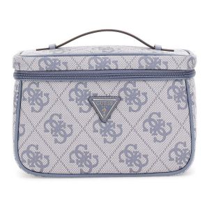 Guess Sac de voyage Sac Voyage Berta Toiletry Train Slate Logo OB8688039