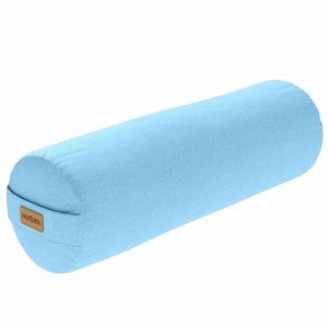 Gorilla Sports Traversin de Yoga Bleu clair