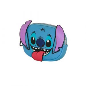 Disney Lilo et Stitch Tongue-Porte-Monnaie Pill, Bleu, 12,5 x 9 cm