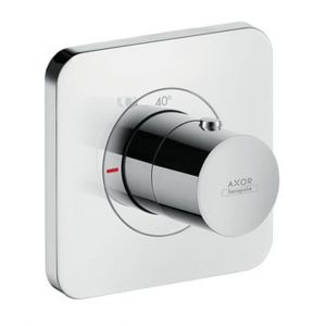 Hansgrohe Citterio E Set de finition pour thermostatique encastr&eacute; 12 x 12 chrom&eacute;