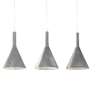 Image de Honsel Suspension Senja Pierre, 3 lumières - - Intérieur - Senja - Délai de livraison moyen: 3 à 6 jours ouvrés. Port gratuit France métropolitaine et Belgique dès 100 €.