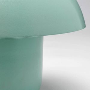 Kare Design KARE lampe de table Mushroom, vert, acier, hauteur 27 cm