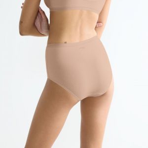 Sloggi Go Daily Cotton Highwaist 3p Slip, New Beige, XXL (Lot de 3) Femmes