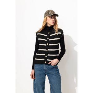 PROMOD Pull Cardigan sans manches