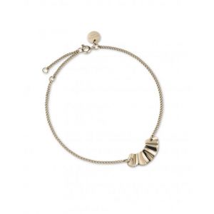 Rosefield Bracelet BLWBG-J236 - Collection THE LOIS vague doré Acier Ajustable Femme
