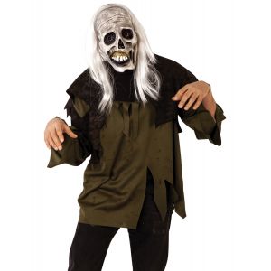 Rubie's Masque pour adulte : Zombie et perruque