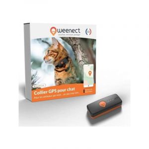 Weenect Traceur GPS pour Chat XS Black Edition 2023