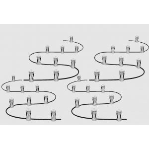 Ledvance 4-PACK ENDURA GARDEN DOT 9P - 6W TP