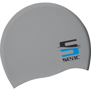 Seacsub Bonnet Natation Silicone One Size Silver