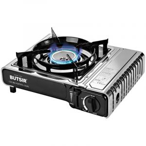 Butsir - Camping gaz Cuisinière à gaz Portable MS-2000 - Idéal pour l'extérieur-Camping-Bateaux -Camions-Restauration-Pas de cartouches