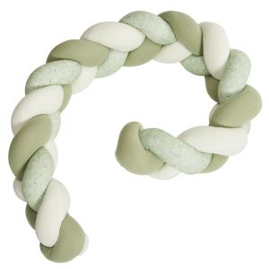 Combelle Tresse décorative ouatinée vert - Promenade Bucolique vert