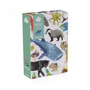 Moulin roty Puzzle Les animaux du monde 200 pcs Tout autour du monde