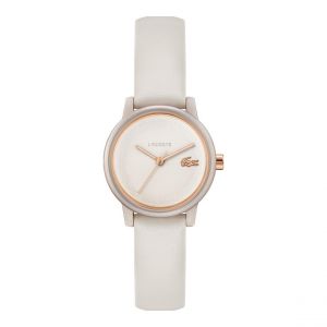 Lacoste Montre Femme .12.12 Swift - 2001437 Bracelet Cuir Blanc