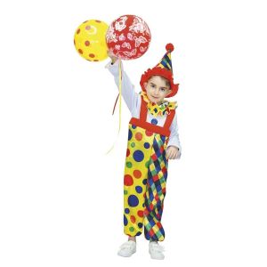 Ruedelafete D&eacute;guisement Clown salopette enfant 4/6 ans