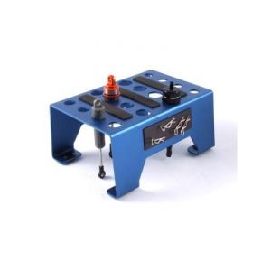 Fastrax FAST410B - Stand plateau alu pour voitures RC
