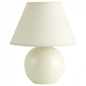 Image de Brilliant AG Lampe a poser Prime hauteur 23 cm Ø20 cm E14 40W beige