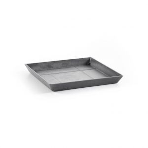 Soucoupe Square 30 Gris - 28 x 28 x H. 3 cm