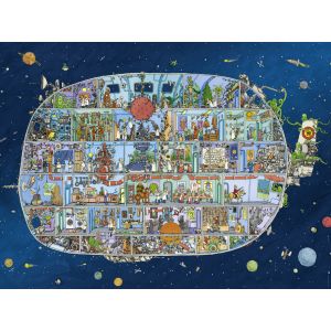 Heye Puzzle Mattias Adolfsson - Spaceship 1500 pièces