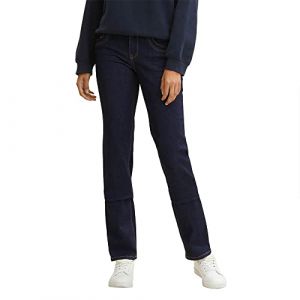 Tom Tailor 202212 Alexa Straight Jeans Femme,10138 - Rinsed Blue Denim,32W / 30L