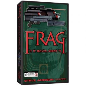 Steve Jackson Games | Frag: The Ultimate First-Person Shooter Party Board Game | Fast-Paced Tabletop Fun for 2 to 6 Players | Perfect for Gamers Ages 14 and Up | English