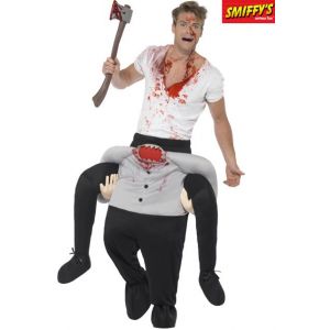 Déguisement homme à dos d'homme sans tête adulte Halloween