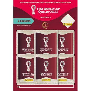 Image de Panini Jeu de cartes World Cup 2022 STK Blister 6 pochettes