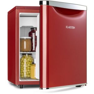Klarstein Réfrigérateur Yummy avec compartiment de congélation de 45 litres 42 dB Rouge