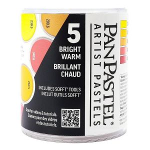 Panpastel Set de 5 couleurs chaudes