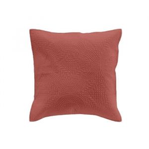 Housse De Coussin "romane" 40x40cm Terracotta Prix Orange