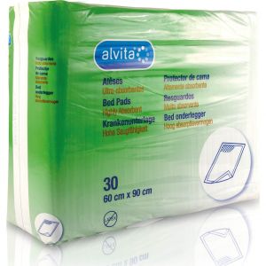 Alvita Protector de Cama 60x90cm 30uds