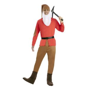 Ruedelafete DÉGUISEMENT NAIN ROUGE (HOMME T-ML)