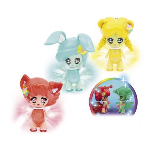 Giochi Preziosi Blister 3 Glimmies Rainbow Friends : Loupiana / Conexia / Honeymia