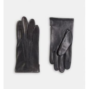 Image de Galeries Lafayette Gants tactiles Saenor touch cuir Noir