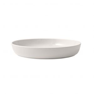 Villeroy & Boch 10-1665-6002 Iconic Creux, Plat &eacute;l&eacute;gant pour Fruits et Petits accompagnements, Porcelaine Premium, r&eacute;sistant au Lave-Vaisselle, Blanc