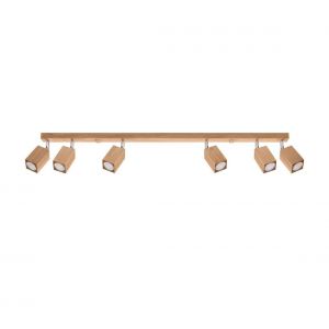 Sollux SL.1039 - Spot KEKE 6xGU10/40W/230V ch&ecirc;ne