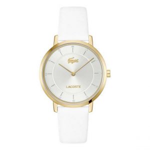 Lacoste Montre Femme Crocorigin - 2001471 Bracelet Silicone Blanc