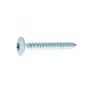 Vis de penture Torx acier zingu&eacute; blanc 6X25 bo&icirc;te de 250 - ULTIMA - AFB3116025