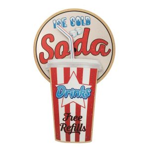 Signes Grimalt D&eacute;coration murale vintage, plaque d&eacute;corative en m&eacute;tal, design r&eacute;tro, d&eacute;coration d'int&eacute;rieur, art mural, style industriel, cadeau original