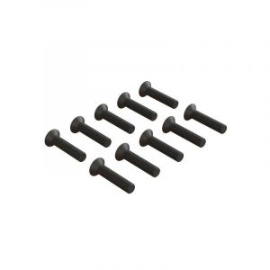 Arrma Flat Head Hex Machine Screw M3x14mm (10)