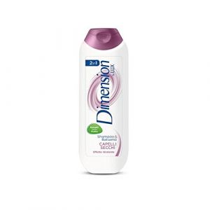 Lux Dimension - Shampoo & Balsamo 2 in 1 Capelli Secchi Effetto Idratante - 250 ml
